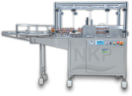 N.K.P. Pharma offers Automatic Air Jet Cleaning Machine 