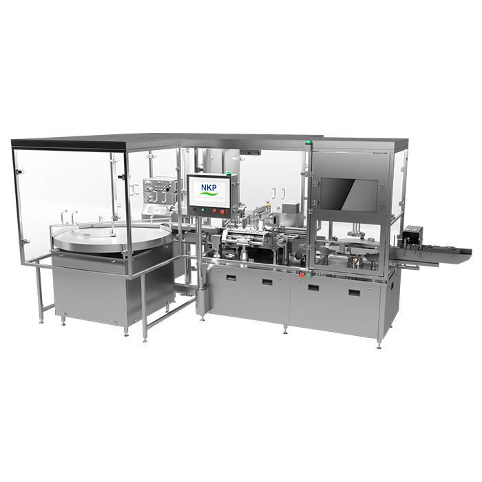 Sticker Labelling Machine with 360° Inspection & Rejection System